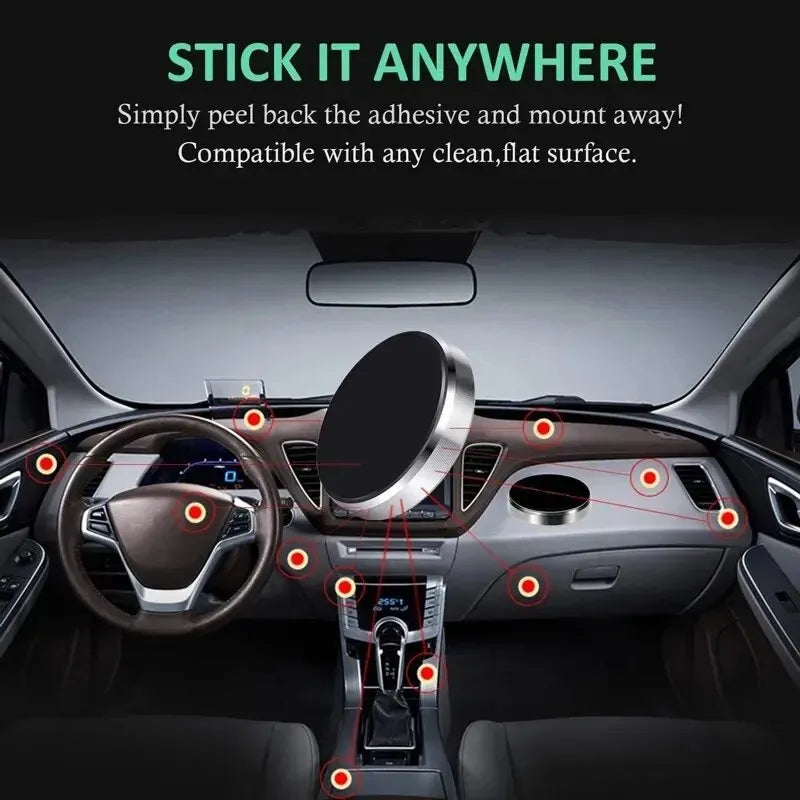 Magnetic Phone Car Holder Stand Universal – Best Magnetic Car Phone Mount for Dashboard & Windshield