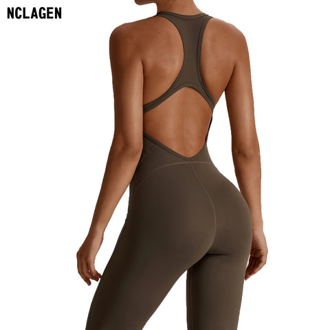 Fitness Bodysuit Siamese Sportswear Women Jumpsuit