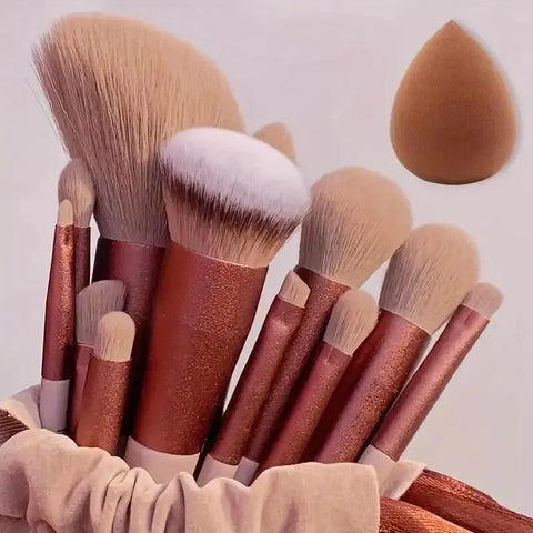 Premium Makeup Brushes Set – Complete Face & Eye Makeup Brushes for Professional Application