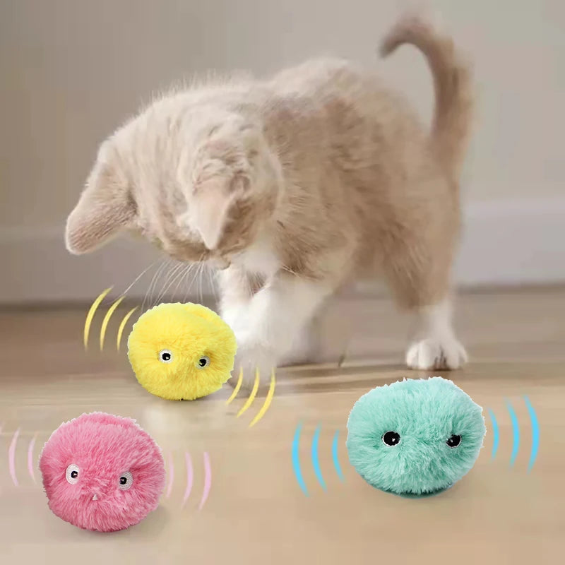 Smart Cat Toy Electric Catnip Training Toy For Kitten