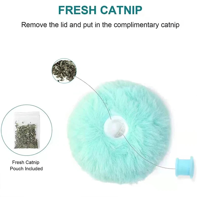 Smart Cat Toy Electric Catnip Training Toy For Kitten