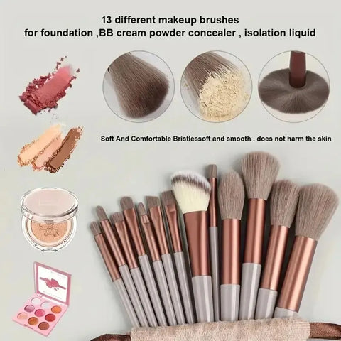 Premium Makeup Brushes Set – Complete Face & Eye Makeup Brushes for Professional Application