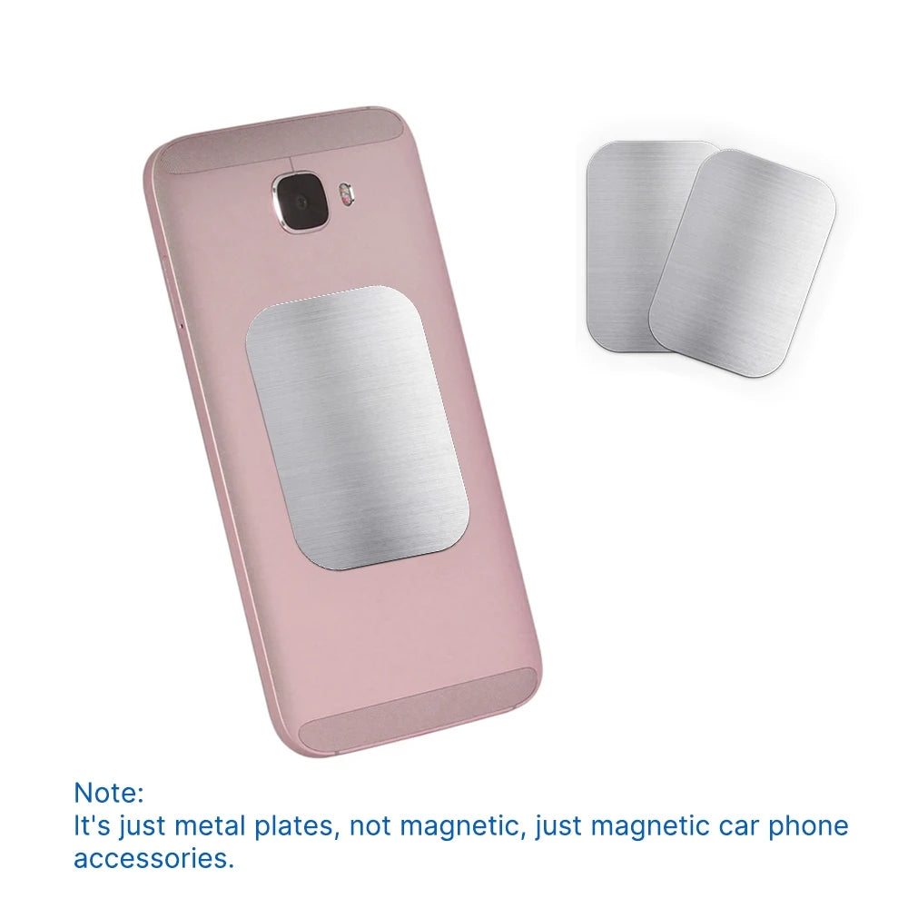 Magnetic Metal Plate for Car Phone Holder – Universal Magnetic Plate for Secure Phone Mounting