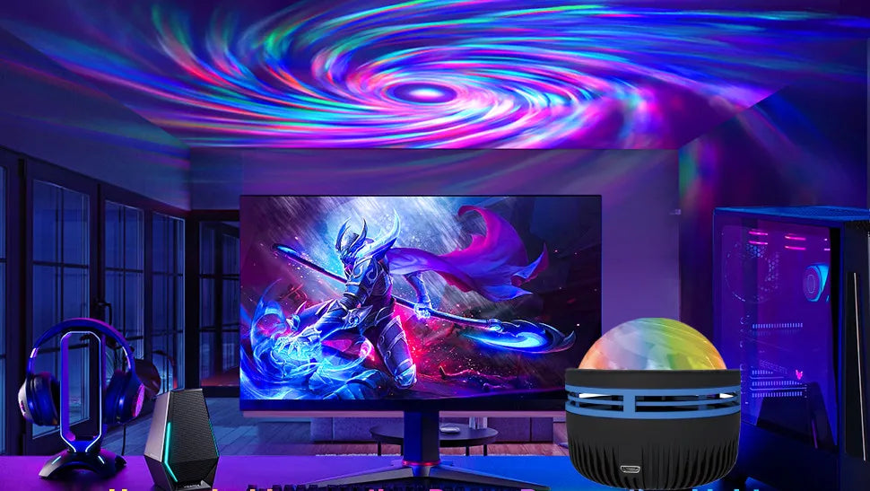 Galaxy Sky Projector Night Decoration