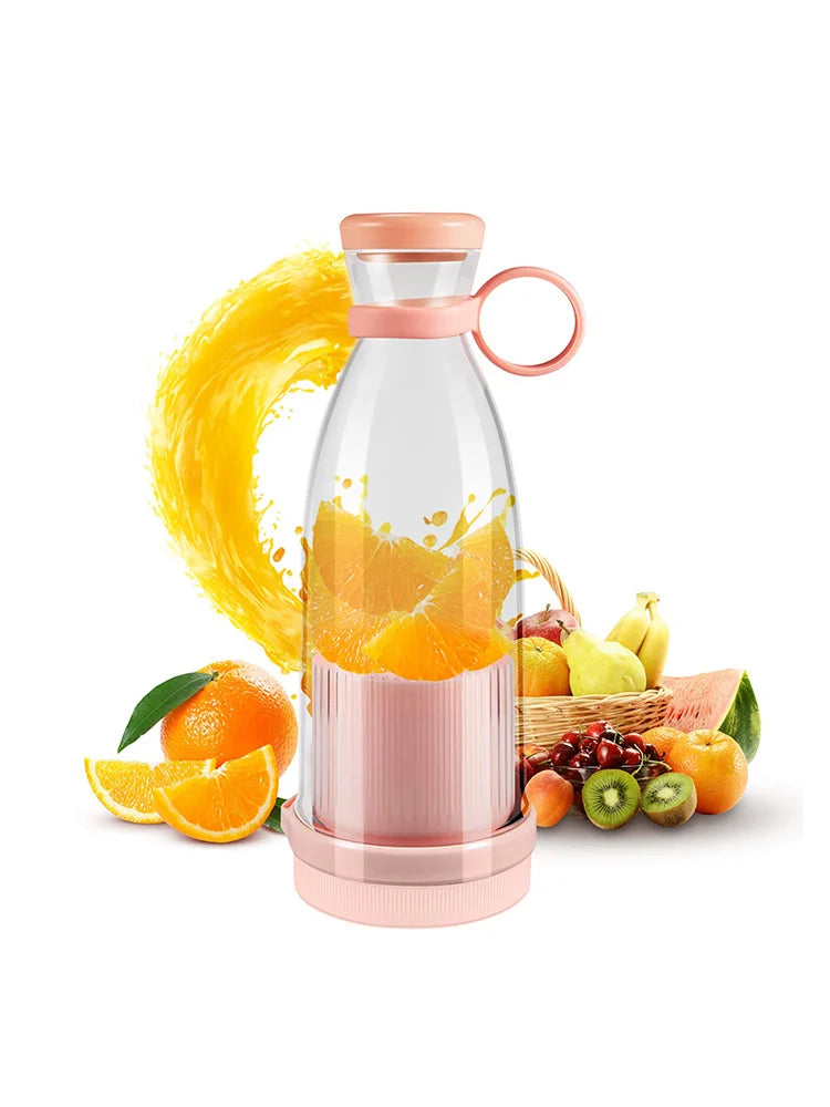 Usb Portable Juice Bottle Electric Blender Smoothie Ice Maker